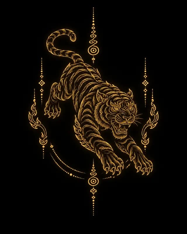 Suea · Leaping Tiger